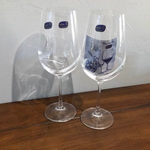 Bohemia Crystal Set of Wine Glasses